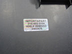 07-09 Yukon Tahoe Suburban Front Right Passenger Door Panel Ebony Blac