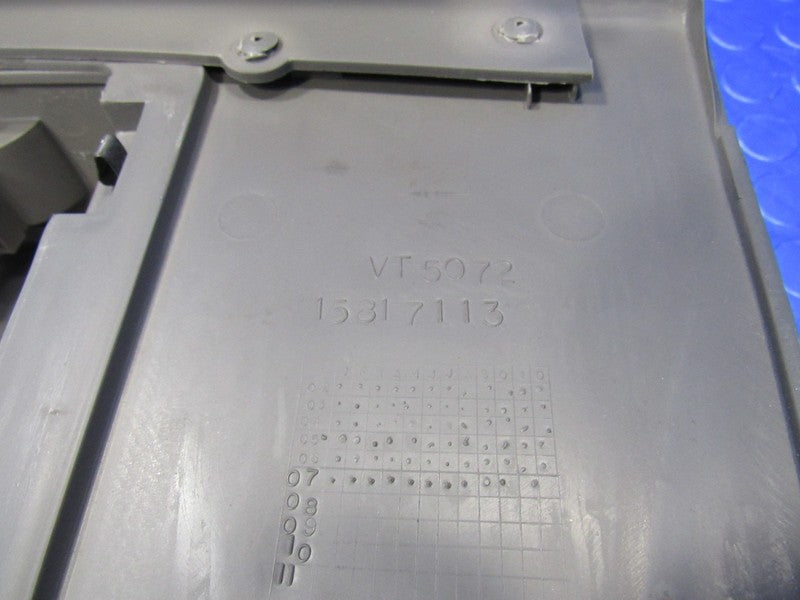 03-15 Express Savana Front Right Passenger Side Door Panel Gray Pewter