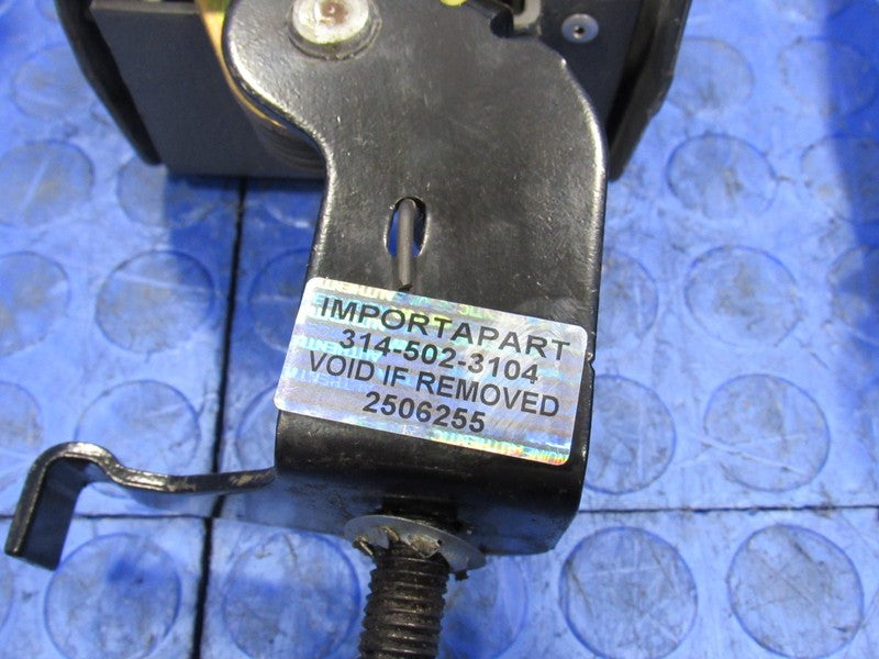 00-05 Ford Excursion Second 2nd Row Gray Center Bench Seat Belt Retrac