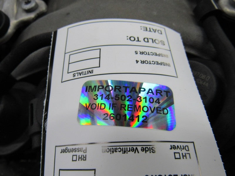 10-11 Mercedes-Benz SLK300 R171 Type M272.942 3.0L V6 Engine Motor 191