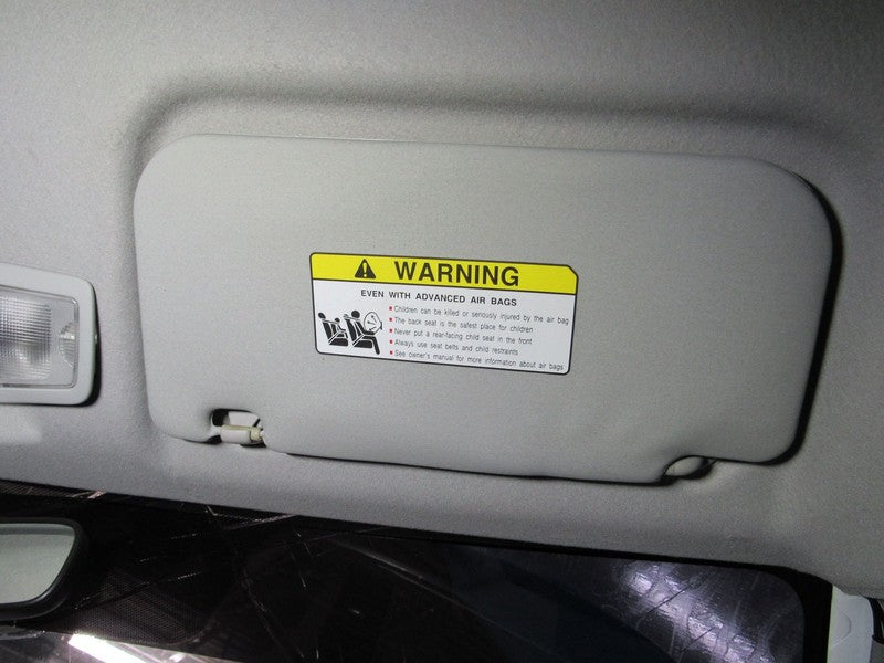 07-17 Mitsubishi Lancer Right RH Passenger Side Sun Visor Sunvisor
