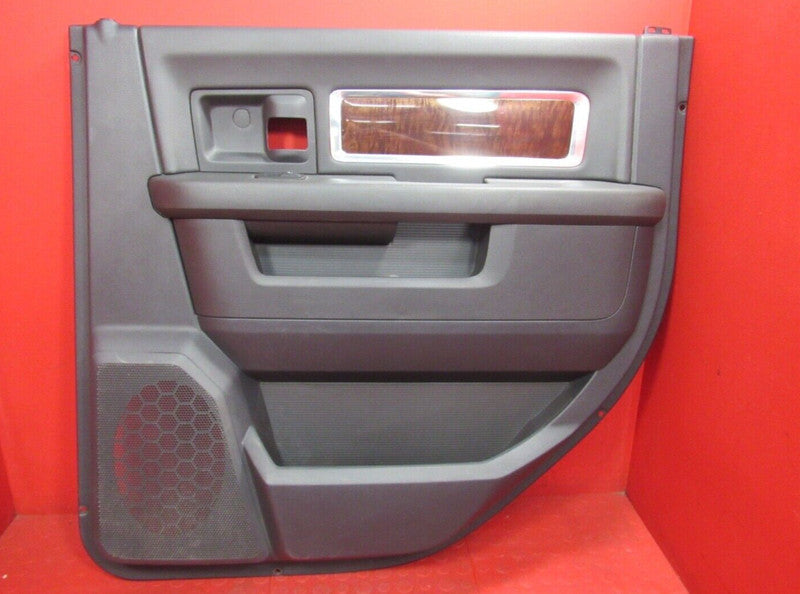 09-12 Dodge Ram Crew Cab Rear Right RH Interior Door Trim Card Panel G