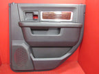 09-12 Dodge Ram Crew Cab Rear Right RH Interior Door Trim Card Panel G