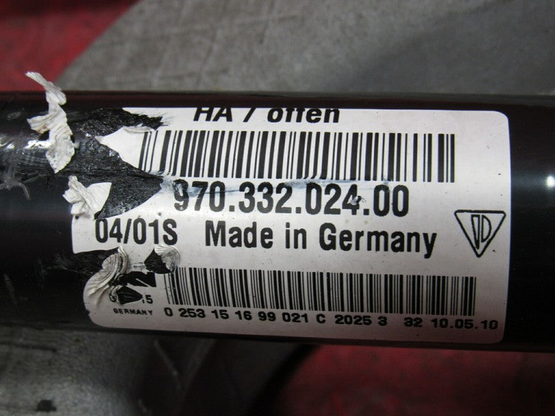 10-13 Porsche Panamera Left Rear Spindle Knuckle Hub Control Arm Axle 