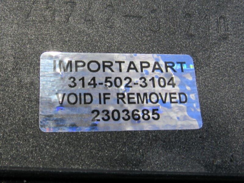 03-09 Lexus GX470 Left LH Rear Driver Side Door Molding Flare Dorado G