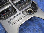 10-12 Chevrolet Camaro AT Center Console Auxiliary Gauge Set Bezel Tri