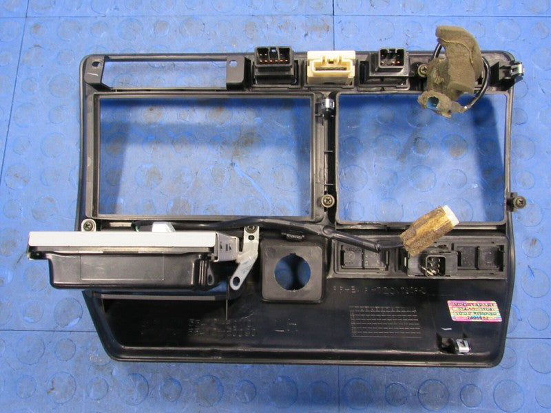 95-97 Land Cruiser LX450 FZJ80 Front Center Dash Radio Bezel Panel Ash