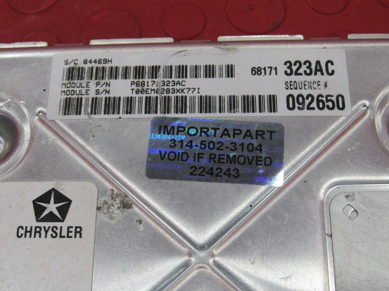 PLUG & PLAY 13 Dodge Charger 3.6L RWD Engine Computer ECU 68171323 PRO