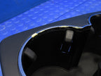08-14 Mercedes C300 C350 W204 Center Console Armrest Lid Cupholder Bla