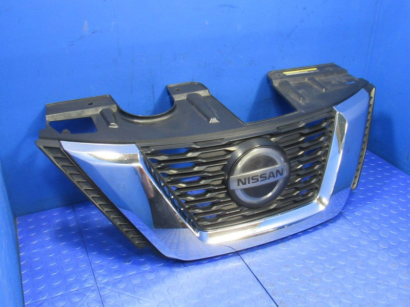 18-20 Nissan Rogue Front Upper Bumper Radiator Grille Emblem W/ Camera