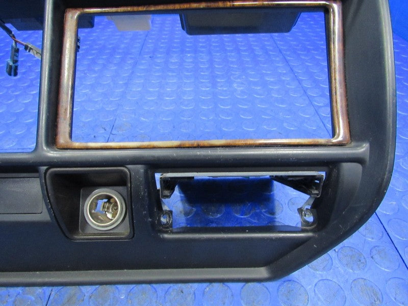 95-97 Land Cruiser LX450 FZJ80 Front Center Dash Radio Bezel Panel Ash