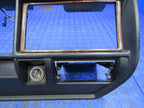 95-97 Land Cruiser LX450 FZJ80 Front Center Dash Radio Bezel Panel Ash