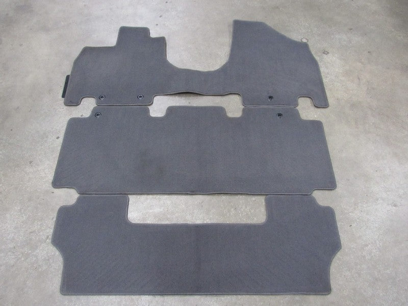 11-17 Honda Odyssey Van Original Floor Mats Set Carpet Liners Pads Gra