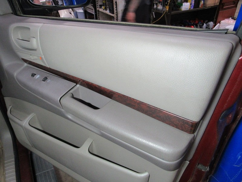 01-02 Dodge Durango Right RH Passenger Side Front Door Trim Panel Taup