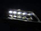 14-16 Acura MDX Right Passenger Jewel Eye LED Headlight Head Light Lam