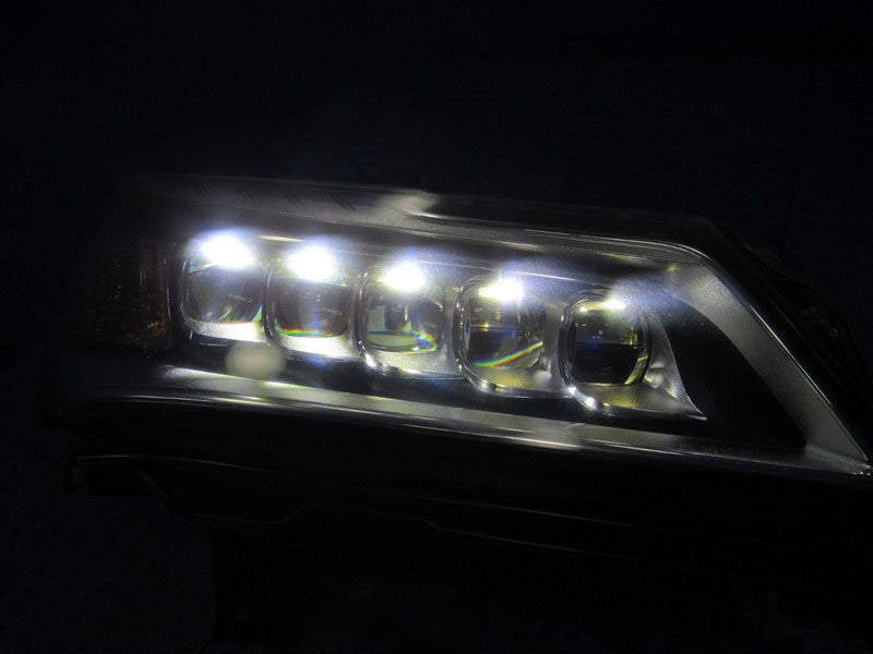 14-16 Acura MDX Right Passenger Jewel Eye LED Headlight Head Light Lam