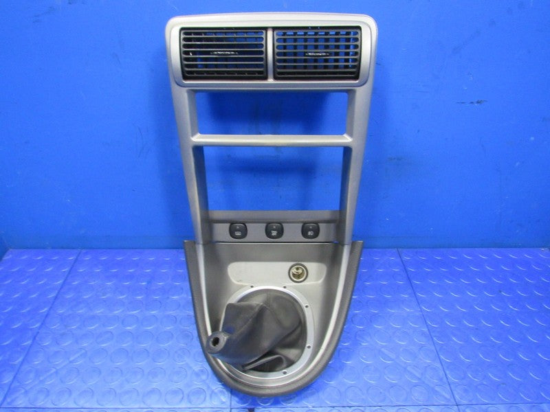 01-04 Ford Mustang SN95 IUP Silver Console Shift Boot Trim Radio Bezel