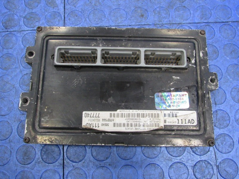 PROGRAMMED PLUG & PLAY 99 Dodge Ram 1500 5.2 AT 4X4 ECM 56040111AD 111
