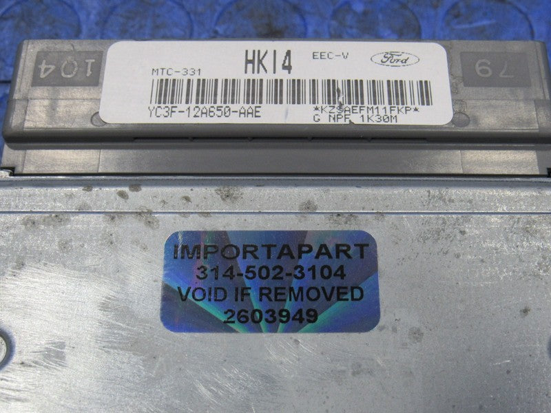 00 Ford F350 6.8L V10 AT ECU ECM PCM Engine Computer HKI4 YC3F-12A650-