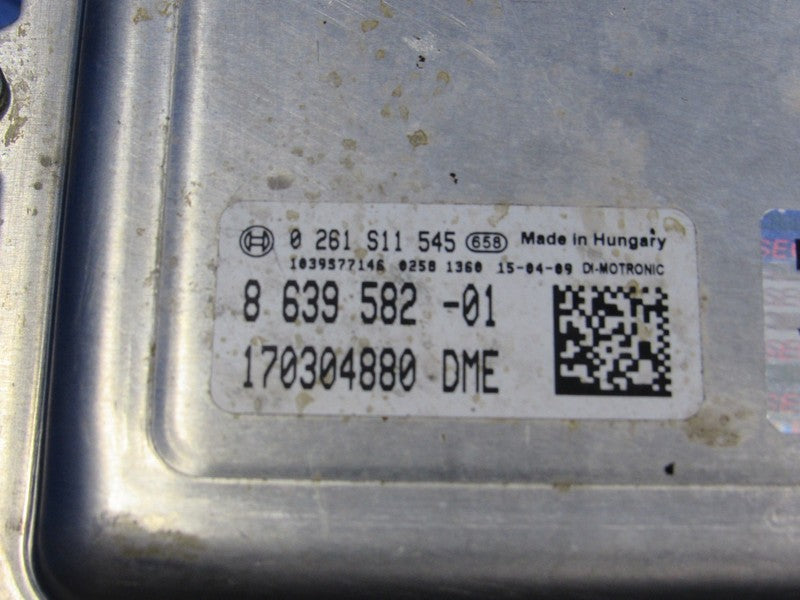 15-16 BMW 535i F10 AT DME CAS ECU ECM PCM Engine Computer Key Set 8 63
