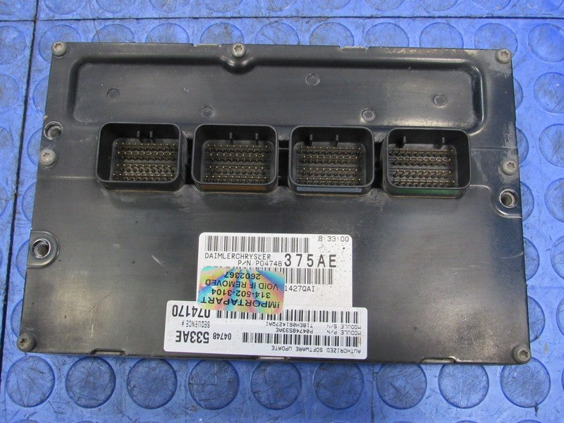 PROGRAMMED PLUG & PLAY 05 Caravan Town & Country 3.3 ECU 04748533AE 53