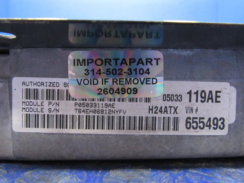 PROGRAMMED PLUG & PLAY 01 Chrysler PT Cruiser 2.4L ECM 05033119AE 119 