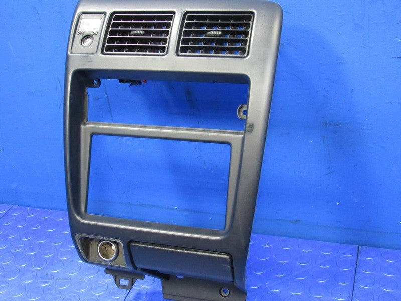 98-04 Toyota Tacoma Center Dash Climate Control Radio Bezel Trim Black