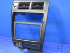 98-04 Toyota Tacoma Center Dash Climate Control Radio Bezel Trim Black