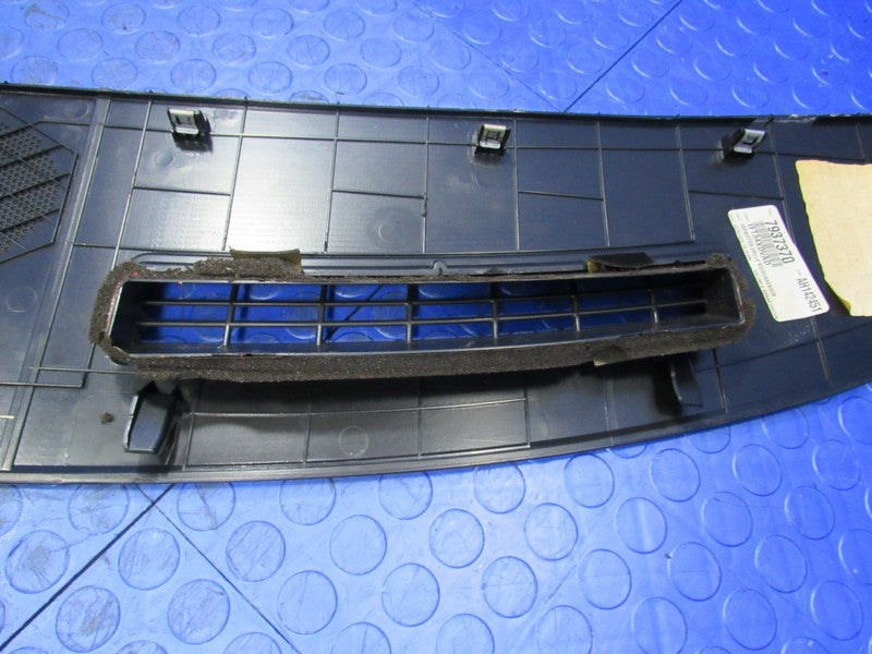 08-14 Dodge Challenger SRT8 Dash Defrost Upper Trim Panel Grille Dark 