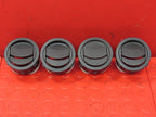 06-10 Jeep Commander AC Heater Air Vent Set of 4 Black NA NB Miata Ret