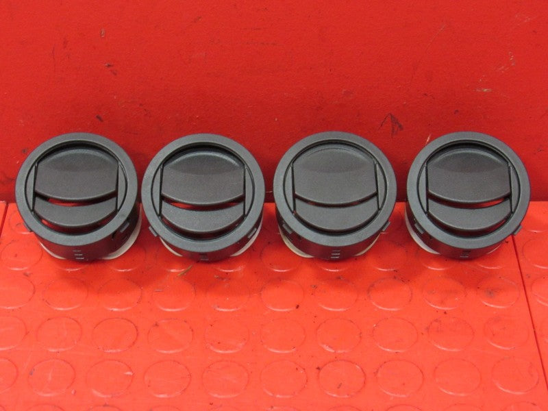 06-10 Jeep Commander AC Heater Air Vent Set of 4 Black NA NB Miata Ret