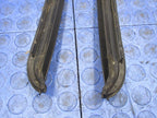 04-10 BMW X3 Black Sapphire Metallic Windshield Molding Trim Set A-Pil