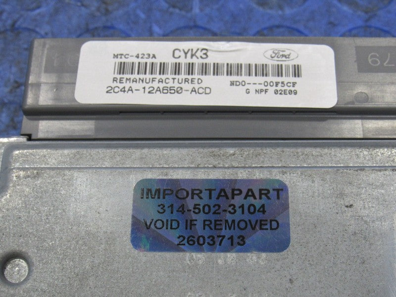 02-03 Ford F250 F350 6.8L V10 MT ECU ECM PCM Engine Computer 2C4A-12A6