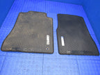 05-09 Ford Mustang Shelby GT Carpet Front Floor Mat Set Emblem Black O