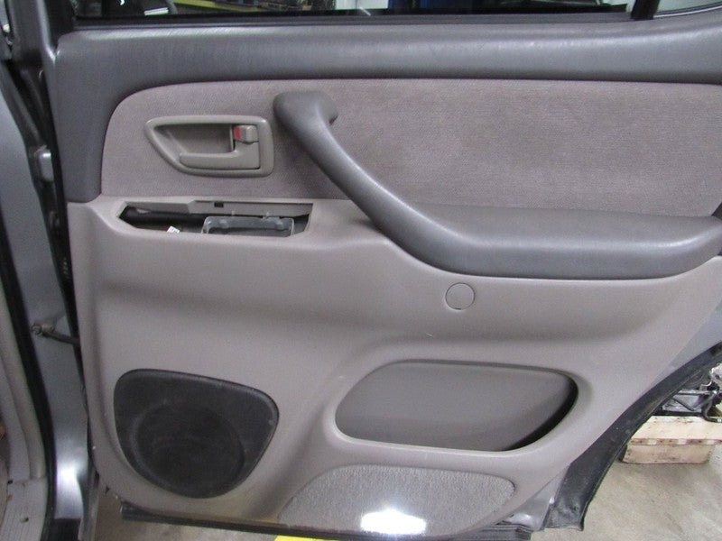 01-04 Toyota Sequoia SR5 Right RH Passenger Side Rear Door Trim Panel 