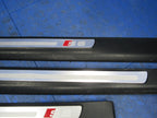 05-11 Audi S6 Door Sill Cover Protector Plate Lower Trim Plaque Set of