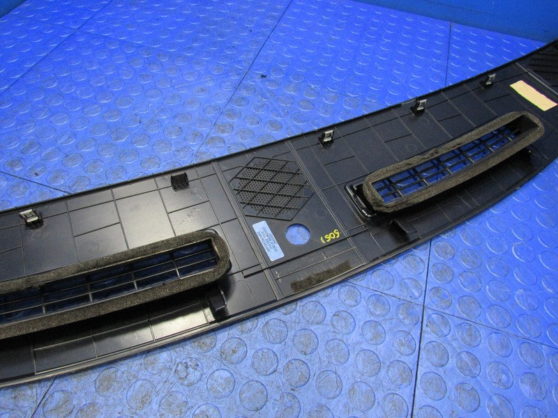 08-14 Dodge Challenger SRT8 Dash Defrost Upper Trim Panel Grille Dark 
