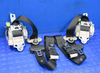 16-21 Honda Civic Sedan Front LH Driver RH Passenger Seat Belt SET Bla
