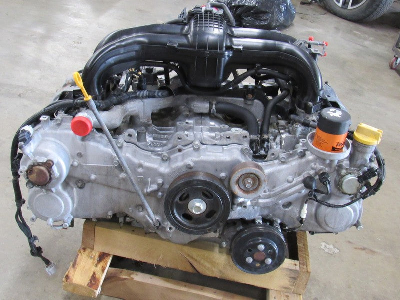 14-15 Subaru Forester 2.5L Engine Motor Assembly CVT PZEV FB25 167K 21