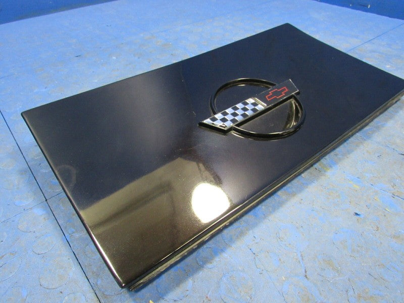 91-96 Chevrolet Corvette C4 Fuel Gas Door Lid Cover Black 41 / WA8555 