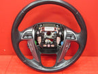 09-15 Honda Pilot Black Leather Steering Wheel OEM Cruise Phone Switch