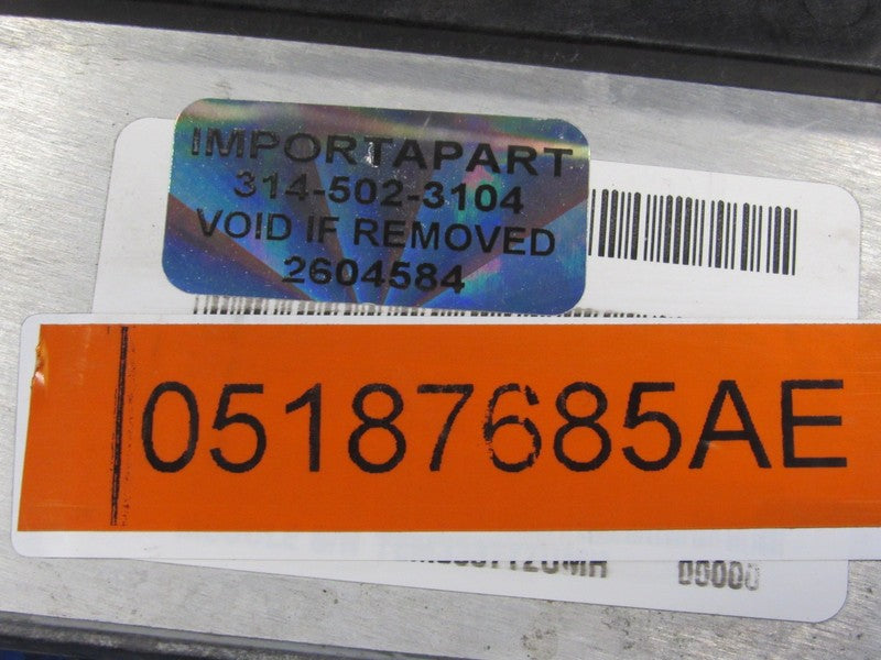 PROGRAMMED PLUG & PLAY 09 Jeep Wrangler JK 3.8L AT ECM 05187685AE 685 
