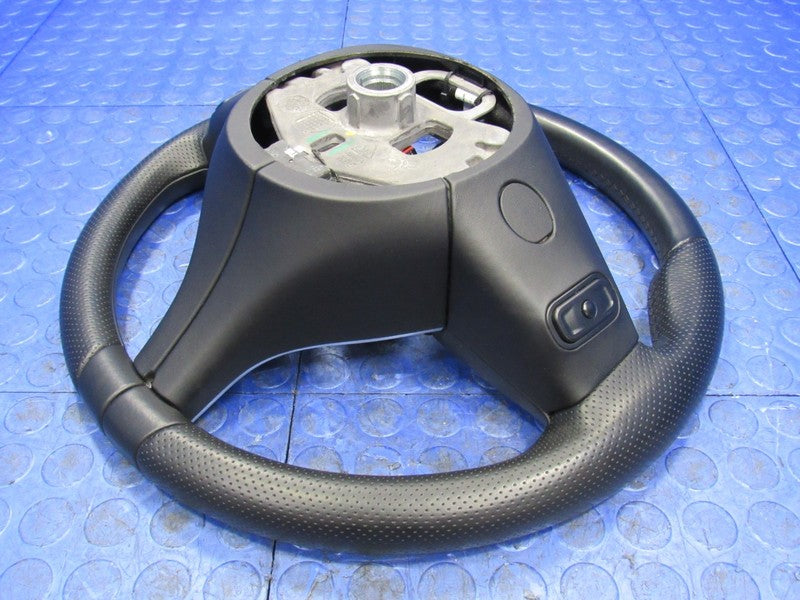 18-21 Maserati Ghibli Perforated Leather Steering Wheel W/ Switches Bl