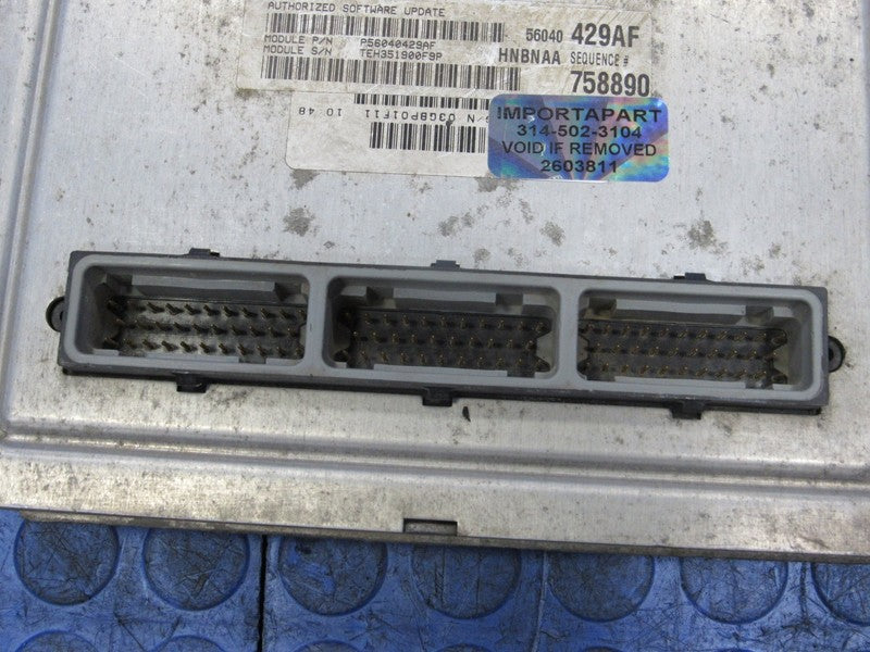 PROGRAMMED PLUG & PLAY 00 Dodge Dakota 4.7 AT ECM 56040429AF 429 PROG 