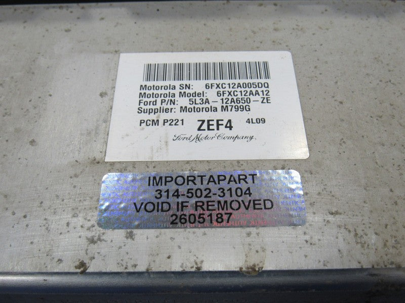 05 Ford F150 4.2L V6 AT ECU ECM PCM Engine Computer ZEF4 5L3A-12A650-Z