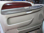 04 Ford Excursion Left LH Driver Side Front Door Trim Panel W/O Window