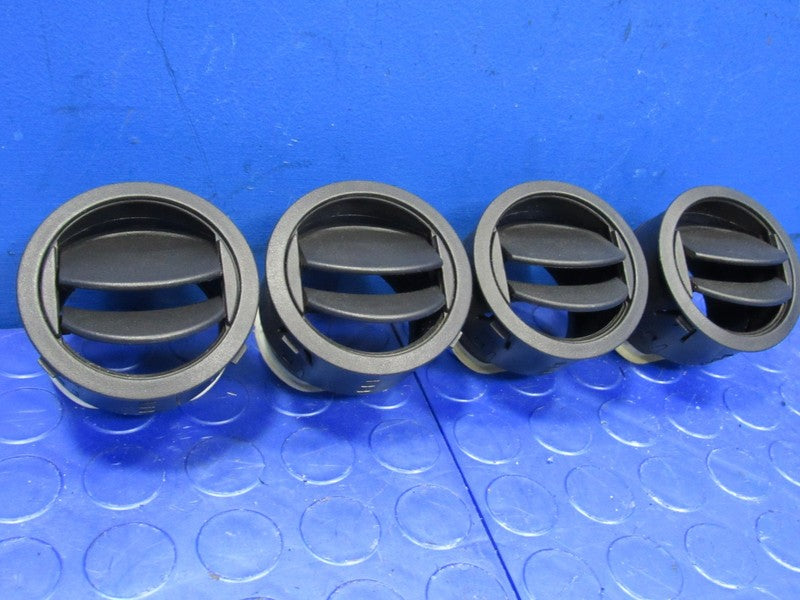 06-10 Jeep Commander AC Heater Air Vent Set of 4 Black NA NB Miata Ret