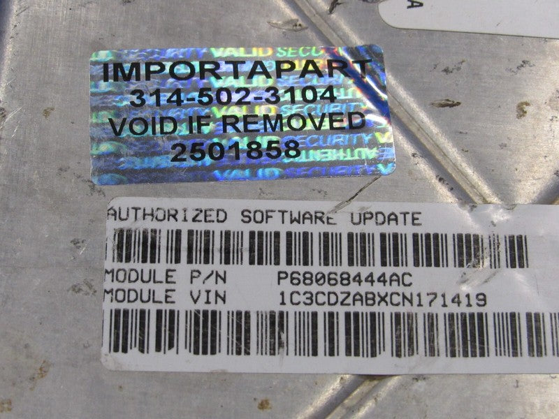PROGRAMMED PLUG & PLAY 12 Avenger 200 2.4L AT ECM 68068444AC 444 PROG 