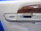 00-02 Ford Excursion Rear Right Passenger Inner Door Panel Wood Beige 