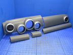 03-06 Honda Element Dash Trim Finish Panel Set Climate Control Gray Si